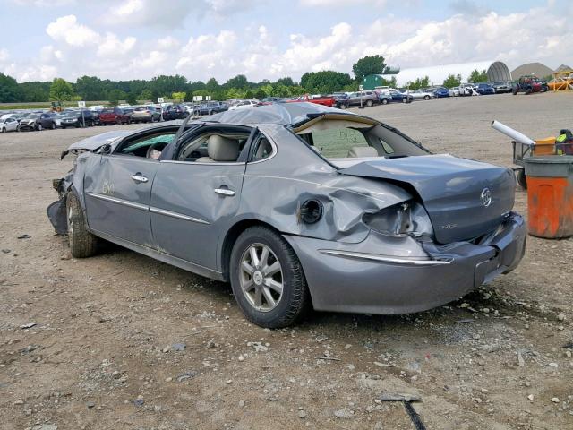 2G4WD582681148361 - 2008 BUICK LACROSSE C GRAY photo 3