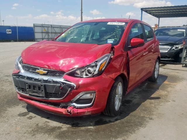 KL8CD6SA4KC746732 - 2019 CHEVROLET SPARK 1LT PINK photo 2