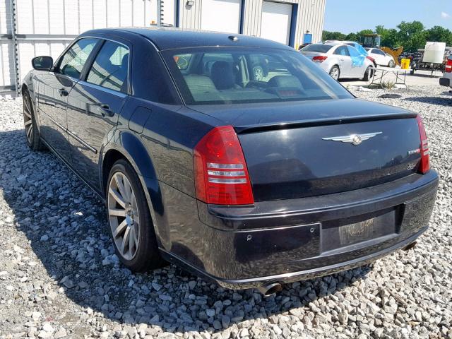 2C3LA73W27H659999 - 2007 CHRYSLER 300C SRT-8 BLACK photo 3