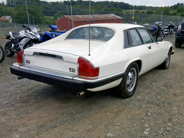 SAJNV5847GC133215 - 1986 JAGUAR XJS WHITE photo 4