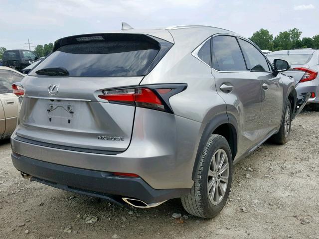 JTJYARBZ8H2056992 - 2017 LEXUS NX 200T BA GRAY photo 4