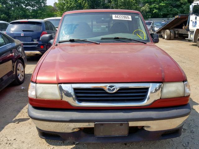 4F4YR12C2XTM29792 - 1999 MAZDA B2500 RED photo 9