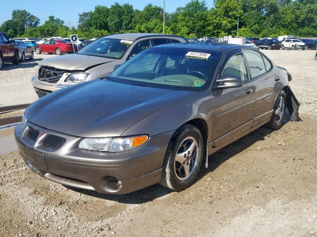 1G2WP52K51F237541 - 2001 PONTIAC GRAND PRIX BROWN photo 2
