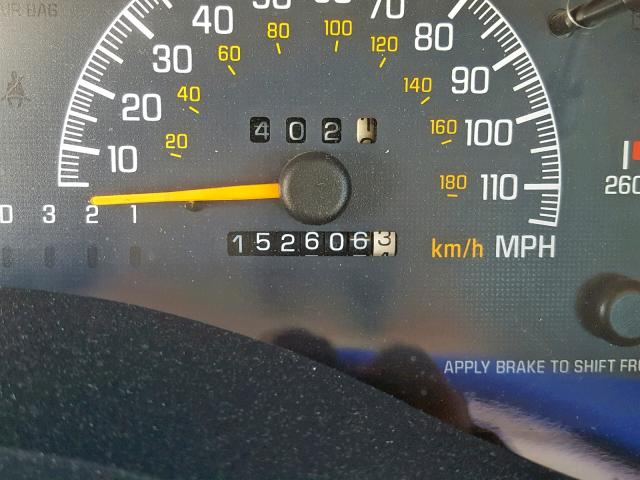 1G2WP52K51F237541 - 2001 PONTIAC GRAND PRIX BROWN photo 8