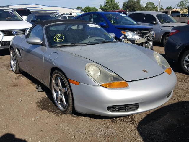 WP0CA298X2U621241 - 2002 PORSCHE BOXSTER SILVER photo 1