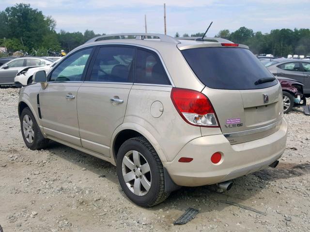 3GSDL637X9S620062 - 2009 SATURN VUE XR TAN photo 3