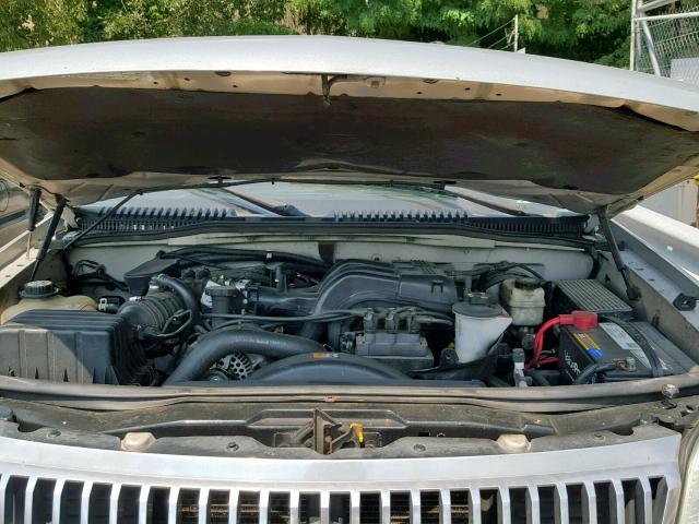 4M2ZU86K25UJ06849 - 2005 MERCURY MOUNTAINEE BLUE photo 7