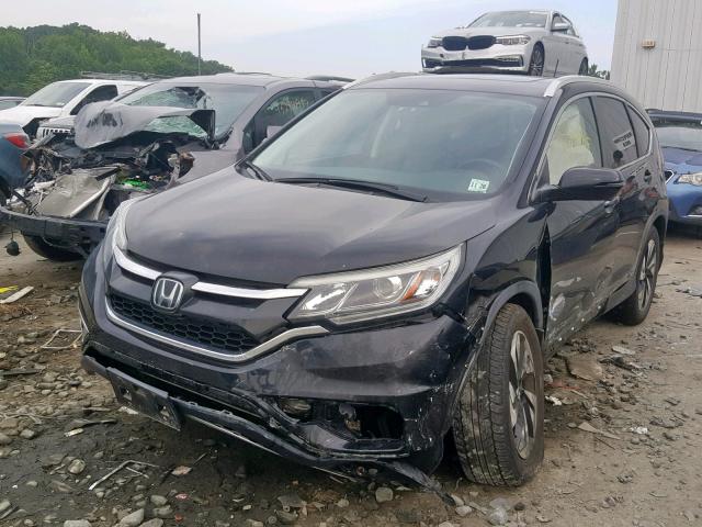 5J6RM4H96GL007799 - 2016 HONDA CR-V TOURI CHARCOAL photo 2