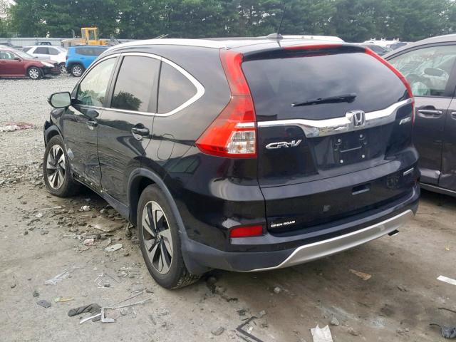 5J6RM4H96GL007799 - 2016 HONDA CR-V TOURI CHARCOAL photo 3