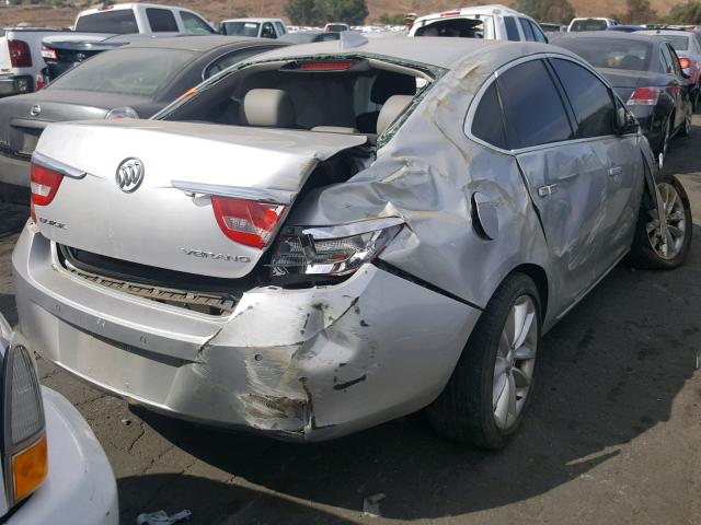 1G4PR5SK6F4162289 - 2015 BUICK VERANO CON SILVER photo 4