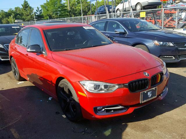 WBA3B9C59DF140194 - 2013 BMW 335 XI RED photo 1