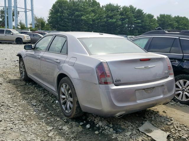 2C3CCAGG5EH337185 - 2014 CHRYSLER 300 S SILVER photo 3