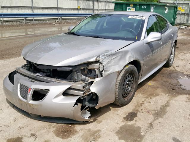 2G2WP552071204829 - 2007 PONTIAC GRAND PRIX SILVER photo 2