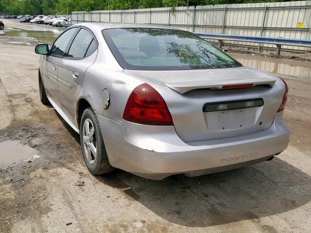 2G2WP552071204829 - 2007 PONTIAC GRAND PRIX SILVER photo 3
