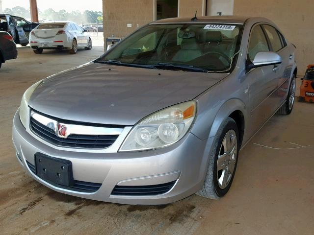 1G8ZS57N97F263380 - 2007 SATURN AURA XE SILVER photo 2