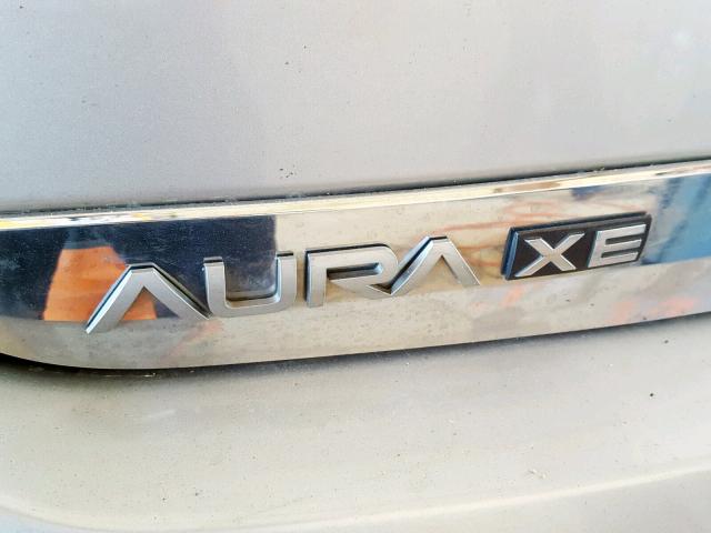 1G8ZS57N97F263380 - 2007 SATURN AURA XE SILVER photo 9