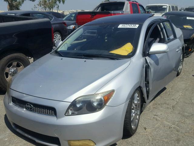 JTKDE177670175481 - 2007 TOYOTA SCION TC 银色 照片 2