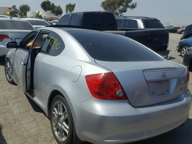 JTKDE177670175481 - 2007 TOYOTA SCION TC 银色 照片 3