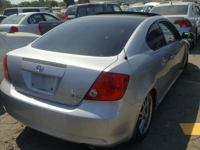 JTKDE177670175481 - 2007 TOYOTA SCION TC 银色 照片 4