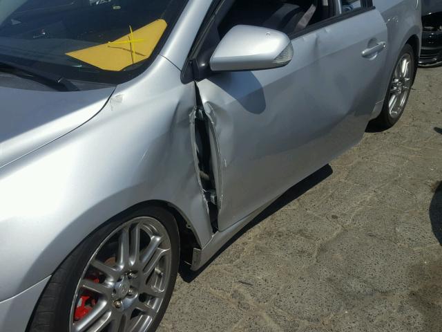 JTKDE177670175481 - 2007 TOYOTA SCION TC 银色 照片 9