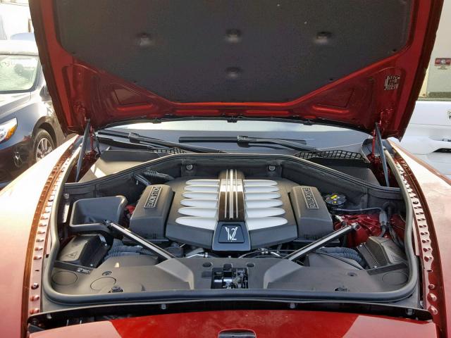 SCA666D50JU115698 - 2018 ROLLS-ROYCE DAWN RED photo 7