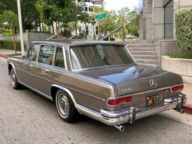 10001212000409 - 1965 MERCEDES-BENZ 600 GRAY photo 3