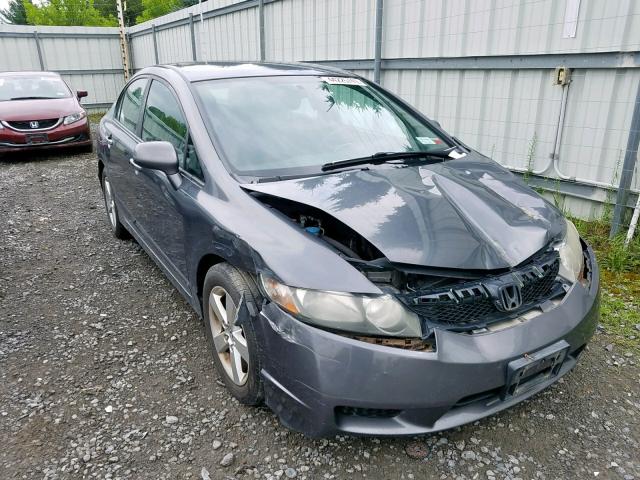 19XFA16669E021867 - 2009 HONDA CIVIC LX-S ნაცრისფერი ფოტო 1