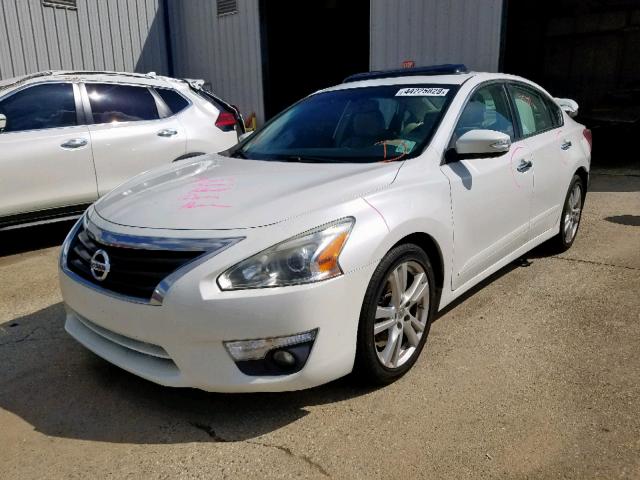 1N4BL3AP4DN535408 - 2013 NISSAN ALTIMA 3.5 WHITE photo 2