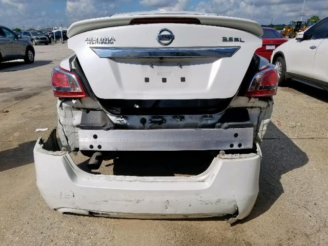 1N4BL3AP4DN535408 - 2013 NISSAN ALTIMA 3.5 WHITE photo 9