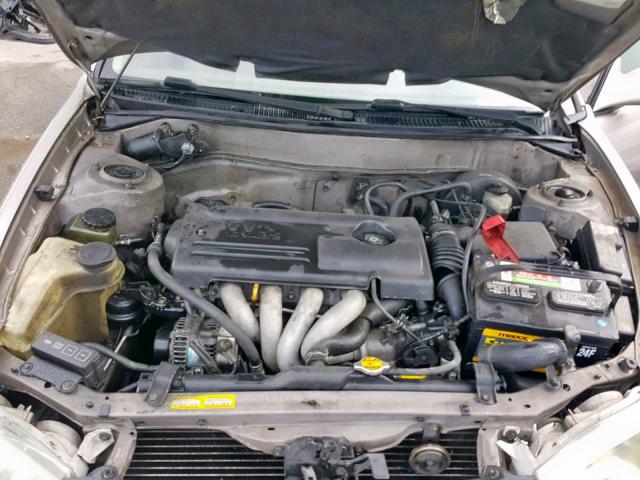 2T1BR12EXYC362853 - 2000 TOYOTA COROLLA VE TAN photo 7