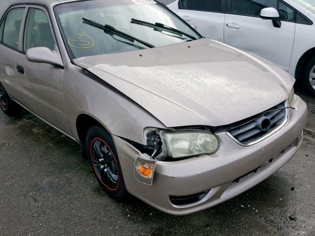 2T1BR12EXYC362853 - 2000 TOYOTA COROLLA VE TAN photo 9