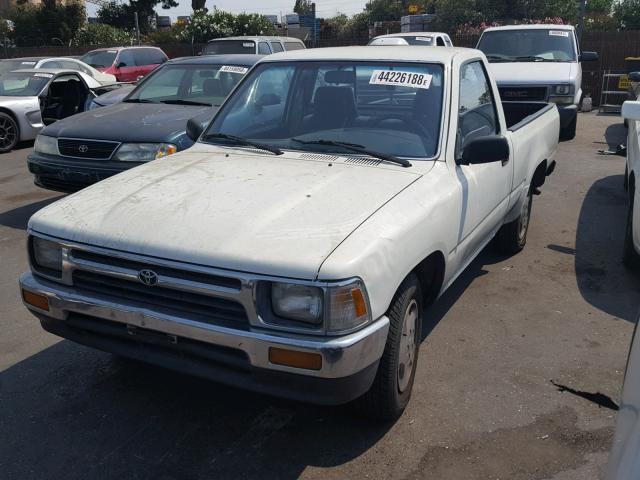 JT4RN81P2S5209541 - 1995 TOYOTA PICKUP 1/2 WHITE photo 2