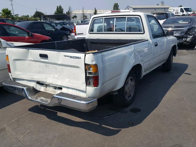 JT4RN81P2S5209541 - 1995 TOYOTA PICKUP 1/2 WHITE photo 4