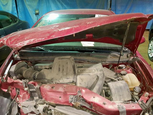 1G1AL15F277244855 - 2007 CHEVROLET COBALT LT RED photo 7