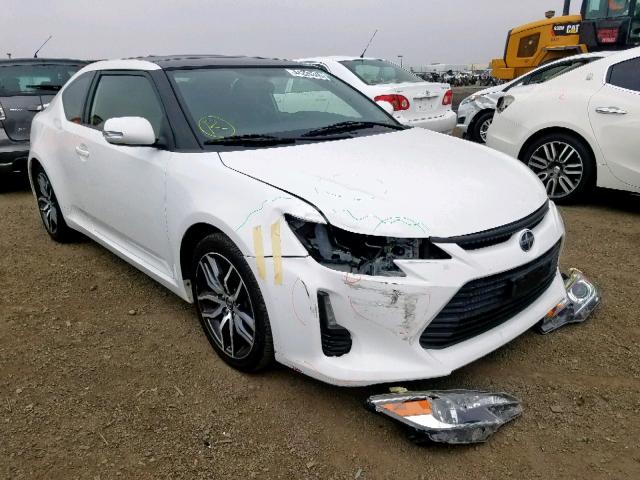 JTKJF5C72E3084281 - 2014 TOYOTA SCION TC თეთრი ფოტო 1