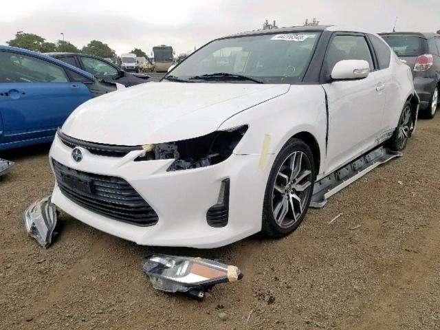JTKJF5C72E3084281 - 2014 TOYOTA SCION TC თეთრი ფოტო 2