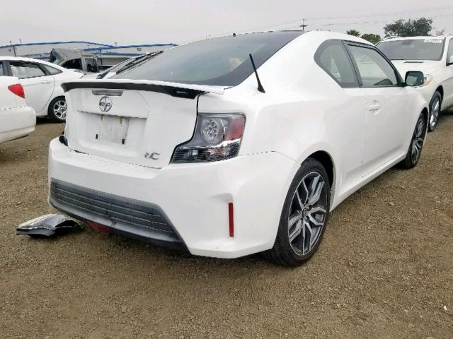 JTKJF5C72E3084281 - 2014 TOYOTA SCION TC თეთრი ფოტო 4