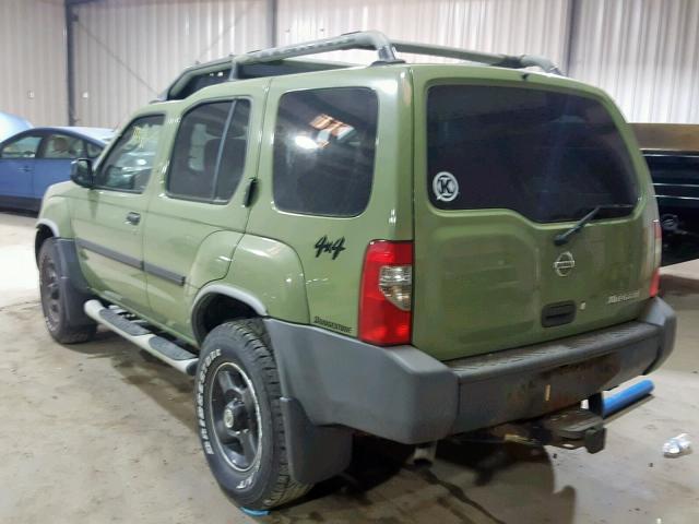 5N1ED28Y33C672794 - 2003 NISSAN XTERRA XE GREEN photo 3