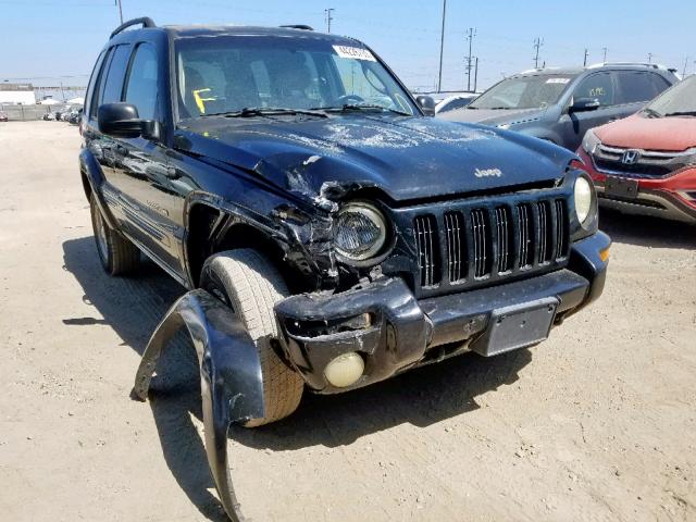 1J4GL58K02W138852 - 2002 JEEP LIBERTY LI BLACK photo 1