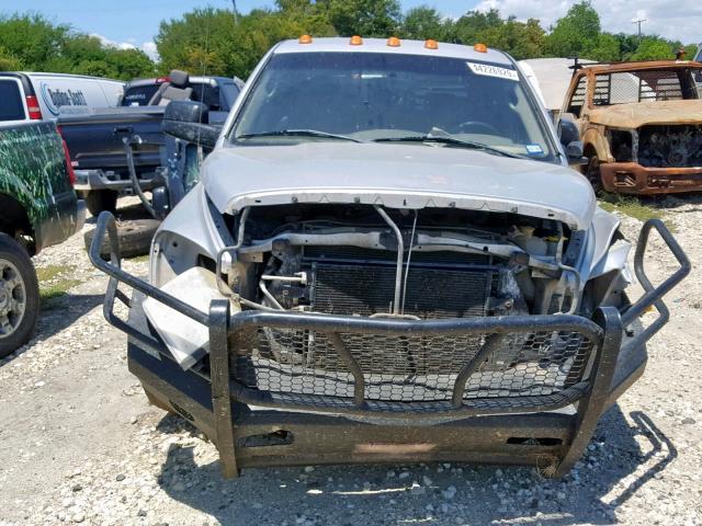 3D7ML49A58G104122 - 2008 DODGE RAM 3500 GRAY photo 9