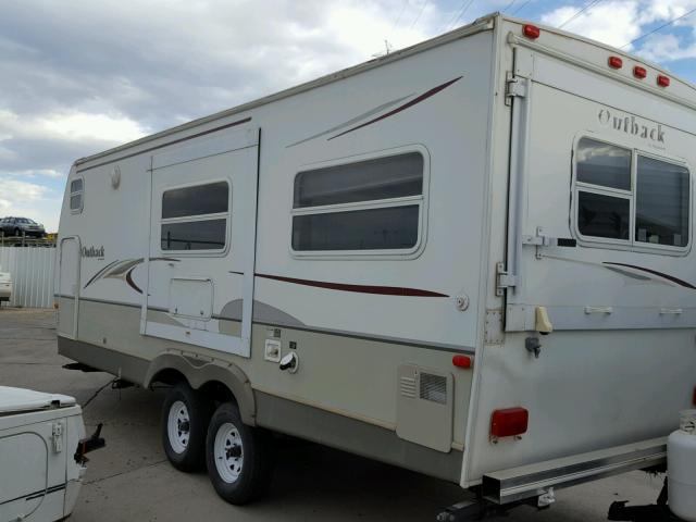 4YDT25R258B450992 - 2008 KEYSTONE OUTBACK WHITE photo 3