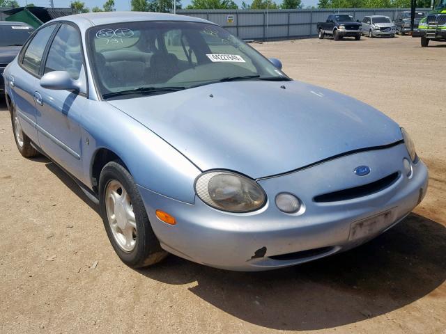 1FALP5223VG193799 - 1997 FORD TAURUS GL BLUE photo 1