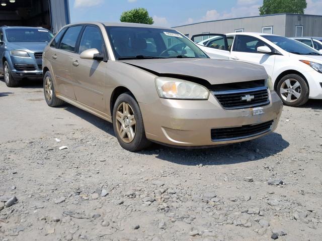 1G1ZT61826F206702 - 2006 CHEVROLET MALIBU MAX 金色 照片 1