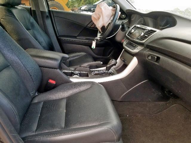 1HGCR3F86DA027108 - 2013 HONDA ACCORD EXL WHITE photo 5