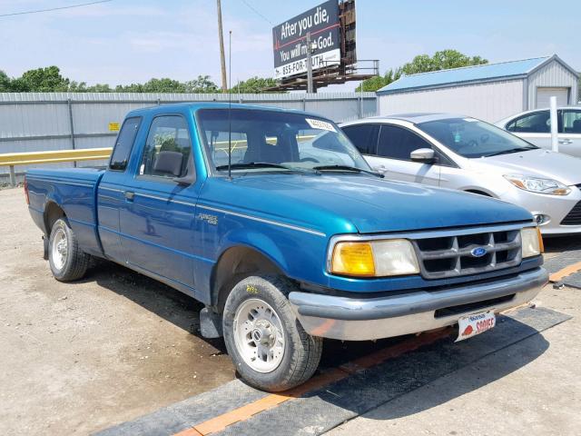 1FTCR14X8RPA46714 - 1994 FORD RANGER SUP GREEN photo 1