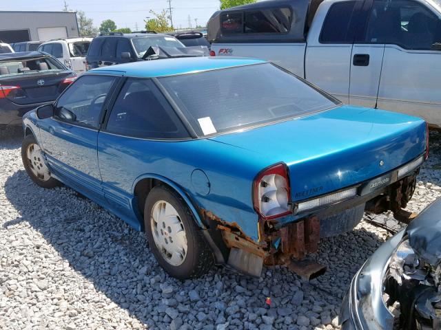 1G3WH14T8PD352288 - 1993 OLDSMOBILE CUTLASS SU BLUE photo 3