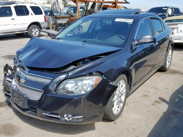 1G1ZK57759F258857 - 2009 CHEVROLET MALIBU LTZ BLACK photo 2