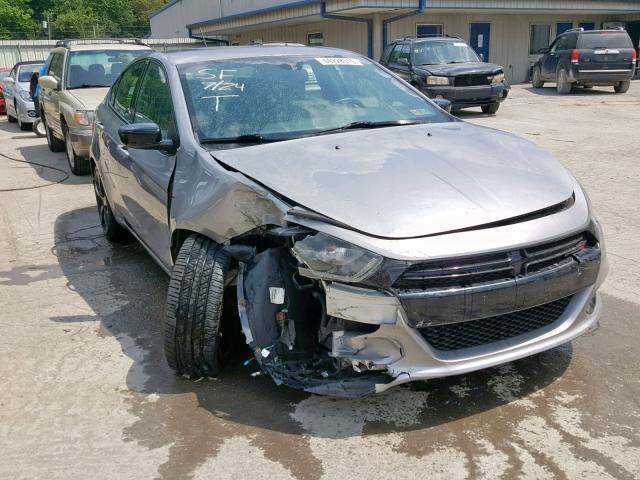 1C3CDFBB4GD540364 - 2016 DODGE DART SXT SILVER photo 1