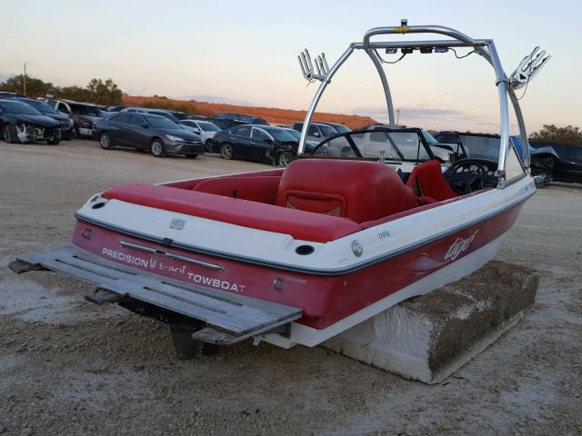 T1XD3576J900 - 2000 TIGE BOAT RED photo 4