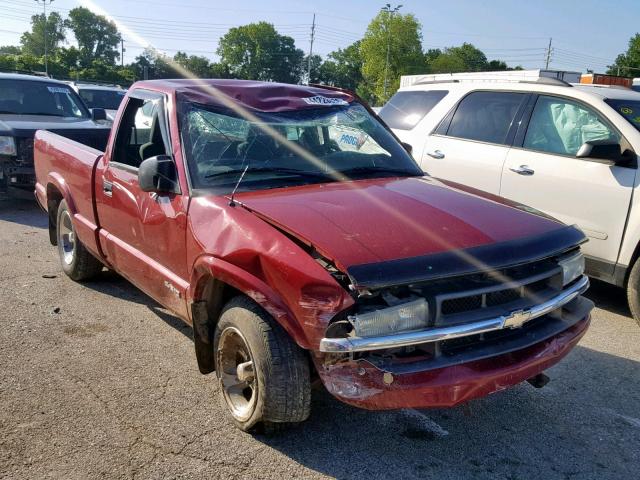 1GCCS14H838275876 - 2003 CHEVROLET S TRUCK S1 RED photo 1